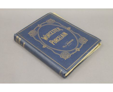 R L Hobson, Worcester Porcelain, 1910, fine colour plates