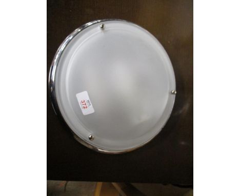 Symple Stuff Baldwin 1-Light Flush Mount, Fixture Finish: Chrome, RRP £34.99