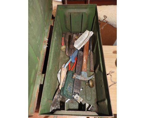 Ammunition Box and Contents - Tools 