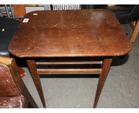 Retro Occasional Table with Ladder Shelf under 