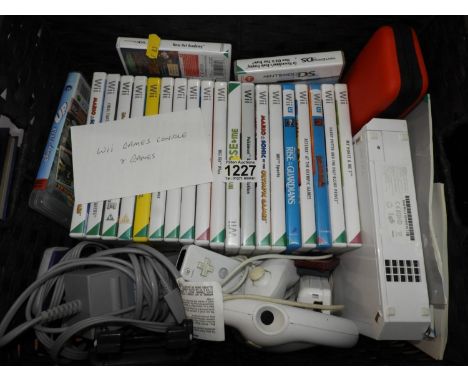 Wii Games Console and Games 