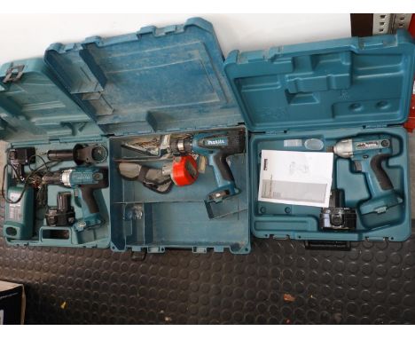 Cased Makita Power Tools 