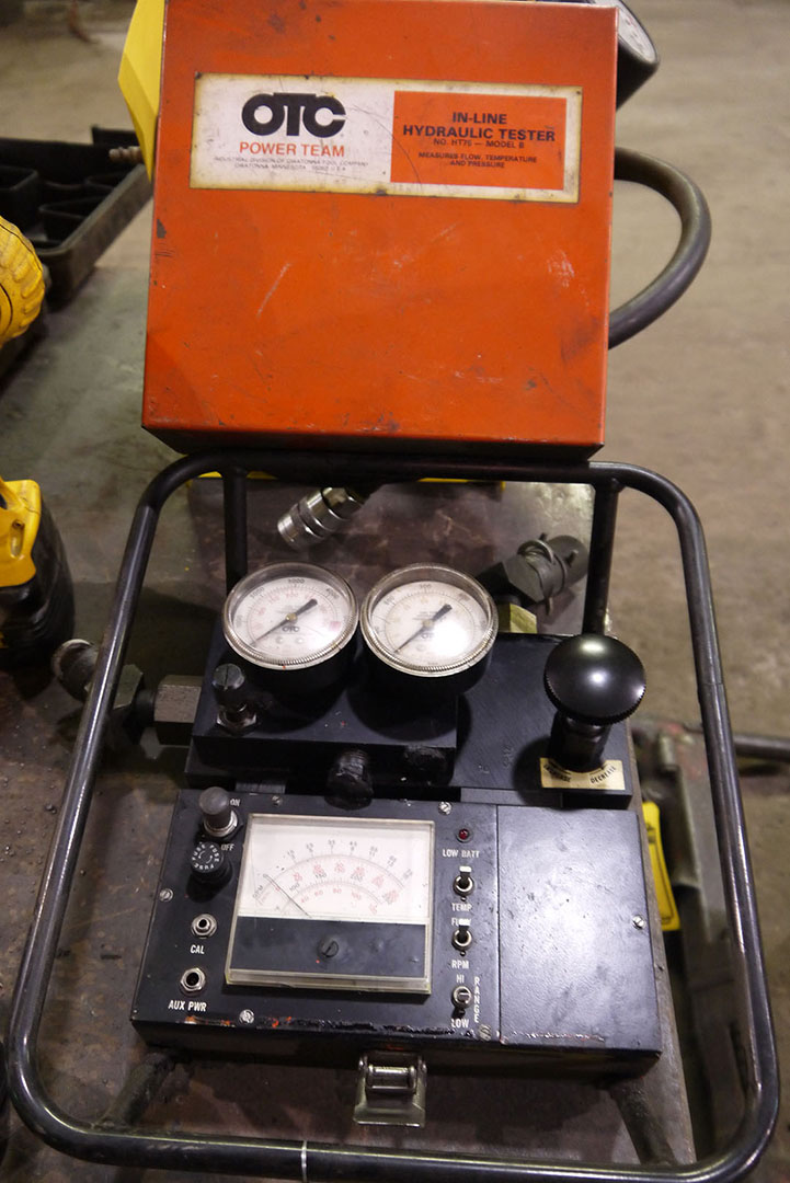 OTC POWERTEAM INLINE HYDRAULIC TESTER HT75 MODEL B