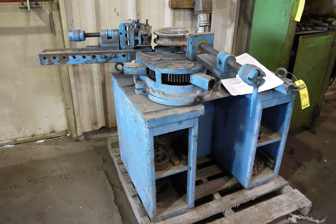 PARKER MODEL 848 TUBE BENDER, S/N 363