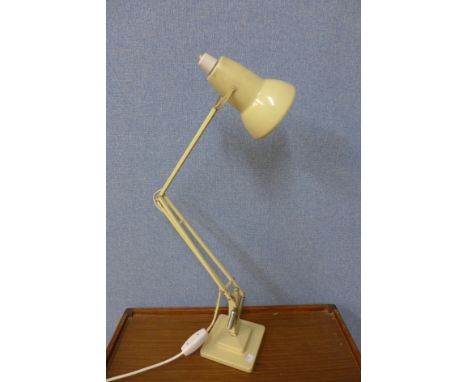 An industrial anglepoise lamp by Herbert Terry & Sons Ltd., Redditch