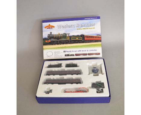 OO Gauge. Bachmann 30-052 Western Rambler DCC ready train set, comprising: Collett Goods 0-6-0 BR green '2244' locomotive; tw