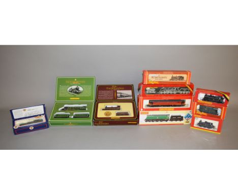OO Gauge. A collection of locomotives by Hornby and Bachmann including; R.103 SR class M&amp; Loco 0-4-4T, CL47 "47301", Ex-C