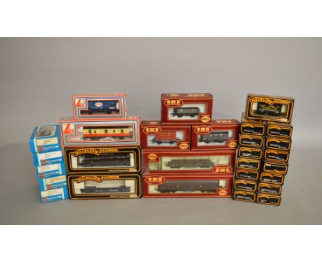 OO Gauge, A quantity of boxed rolling stock by GMR, Mainline, Lima and Airfix, which includes; 37-163 Coke Wagon Coalite, 37-