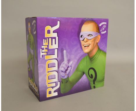 Batman classic TV series, limited edition The Riddler maquette by Tweeter Head. 1/6th scale 13 inches tall with base, sculpte