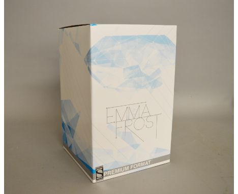 A Sideshow Exclusive Premium Format limited edition 1:4 scale resin figure, 'Emma Frost - Hellfire Club', #976 of 1000, boxed