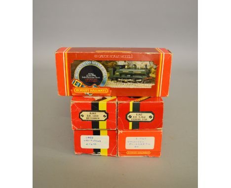 OO Gauge Four boxed Locomotives by Hornby Railways which includes; R.059 GWR Class 2721 Loco Pannier Tank, Lord Westwood, R06