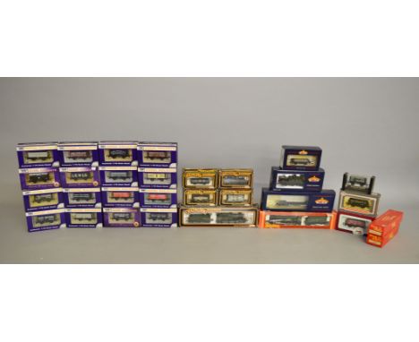 OO Gauge. Three boxed GWR Steam Locomotives, a Hornby 4-6-0 'Albert Hall', a Mainline 2-6-0  '5322' and a Bachmann Class 56XX
