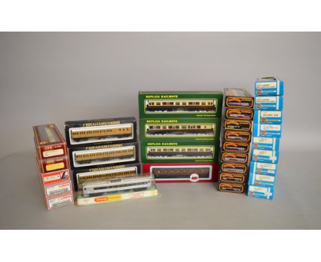 OO Gauge Thirty one boxed Coaches by Airfix, G.M.R, Lima, Replica Railways and Graham Farish (31).