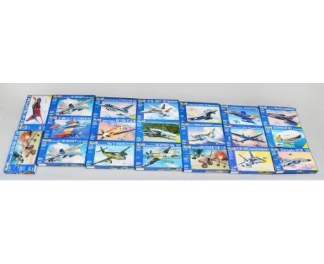 Twenty Revell Series 4 plastic model kits, all aircraft, including: 04685; 04631; etc. Sealed.