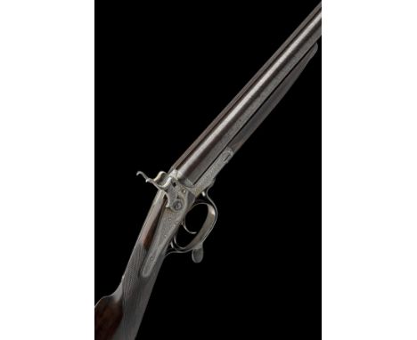 WILKINSON & SON A SCARCE HARVEY 1866 PATENT 16-BORE ROTARY-UNDERLEVER HAMMERGUN, serial no. 6169, circa 1866, 30in. nitro rep