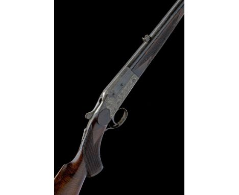 A .297-250 (ROOK) SINGLE-SHOT HAMMERLESS ROOK & RABBIT RIFLE SIGNED W.R. PAPE, NEWCASTLE ON TYNE, serial no. 10041, for 1902,