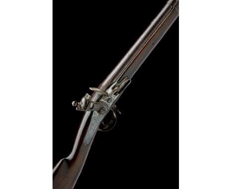AN UNUSUAL FRENCH .700 FLINTLOCK MUSKET WITH LATER BELGIAN PATENT CONVERSION BY LALOUX &amp; CO., no visible serial number, b
