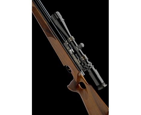 A SCARCE .177 SPORTSMATCH GC2 PRE-CHARGED PNEUMATIC SPORTING AIR-RIFLE WITH LEFT HAND STOCK, serial no. 279, manufactured in 