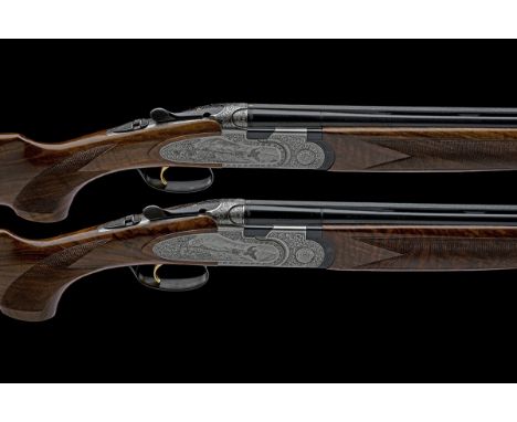 THE PROPERTY OF NIGEL MANSELL CBE P. BERETTA A PAIR OF 20-BORE (3IN.) 'MOD. 687EELL' SIDEPLATED SINGLE-TRIGGER OVER AND UNDER