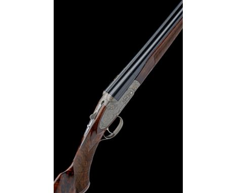 FAUSTI A LIGHTLY USED PATELLI-ENGRAVED 28-BORE 'MOD. DEA BRITISH SL THEME 1' SINGLE-TRIGGER SIDEPLATED BOXLOCK EJECTOR, seria
