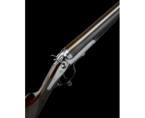 J. &amp; W. TOLLEY A CASED 8-BORE DOUBLE-BARRELLED ROTARY-UNDERLEVER HAMMERGUN, serial no. 5647, circa 1880, 34in. nitro repr