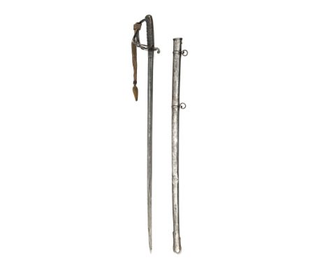 A PATTERN 1821 LIGHT CAVALRY OFFICER'S SWORD BY WILKINSON NAMED TO HENRY DAVIS WILLOCK, 11th HUSSARS, dated 1875, with 34 1/4