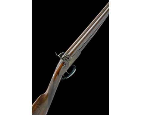 JAMES PURDEY, LONDON A 14-BORE PERCUSSION DOUBLE-BARRELLED SPORTING GUN, serial no. 4127, for 1846, with expertly rebrowned 3