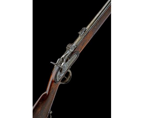 A 13.9mm (WANZL) SINGLE-SHOT SYSTEM WANZL SERVICE RIFLE SIGNED JOS. SCHEINIGG, serial no. 862, circa 1862, with 34 1/2in. bar