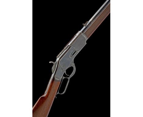 WINCHESTER A .44-40 'MODEL 1873' LEVER-ACTION REPEATING SPORTING CARBINE, serial no. 77959, for 1881, late second model, with