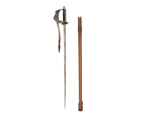 A GOOD QUEEN ELIZABETH II PATTERN 1897 INFANTRY OFFICER'S DRESS SWORD BY ACCESS HERITAGE, circa 2000, with 32in. blade fuller