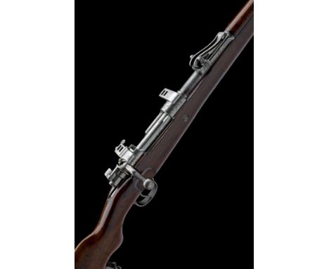 SPANDAU A SCARCE 7.92x57mm JS (MAUSER) 'GEWEHR 98 SCHARFSCHUTZEN' BOLT-MAGAZINE SNIPER RIFLE, serial no. 2643, dated 1915, 29