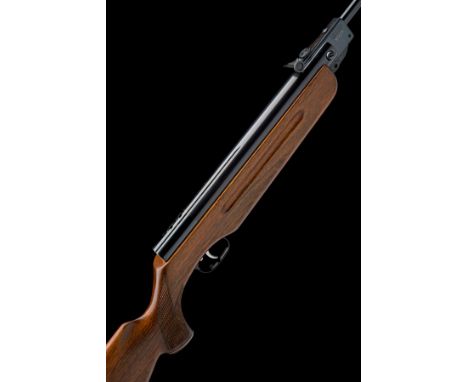 A RARE .22 NORMAN MAY 'VIXEN' WEIHRAUCH HW35 EXPORT BREAK-BARREL AIR-RIFLE, serial no. 731072, circa 1979, with blued 19 5/8i