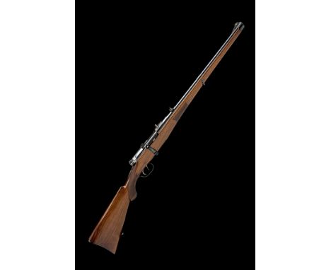 OESTERR. WAFFENFABR. - GES. STEYR AN 8X56 MS 'MODEL 1908' FULL-STOCKED BOLT-MAGAZINE SPORTING RIFLE, serial no. 3500, for 191