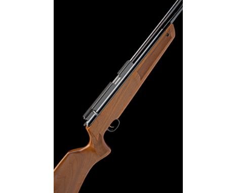 A SCARCE .177 PARK RIFLE CO. RECOILLESS TWIN-PISTON DELUXE AIR-RIFLE, serial no. 1307, circa 1991, with blued 22 1/2in. float
