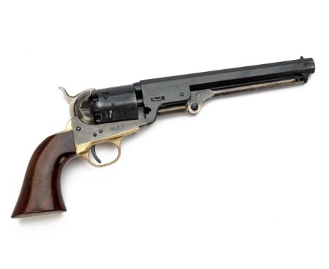 WITH 'COLD MOUNTAIN' MOVIE PROVENANCE AN UBERTI .36 CAL. 'MODEL 1851 NAVY' REPRODUCTION PERCUSSION REVOLVER, serial no. A2921