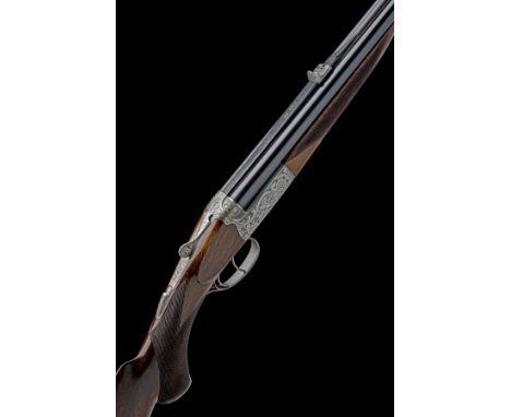 TERENCE A SMITH A .22 LONG RIFLE BOXLOCK NON-EJECTOR DOUBLE RIFLE, serial no. 5777, for 2019, 26 1/2in. nitro barrels, the si