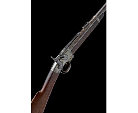 A .50 SMITHS PATENT CAPPING BREECH-LOADING CARBINE OF THE AMERICAN CIVIL WAR, serial no. 3769, circa 1863, with 21 1/2in. oct