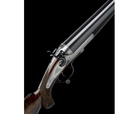 AN 8-BORE DOUBLE-BARRELLED ROTARY-UNDERLEVER HAMMERGUN SIGNED E.M. REILLY & CO., serial no. 33457, circa 1880, serial number 