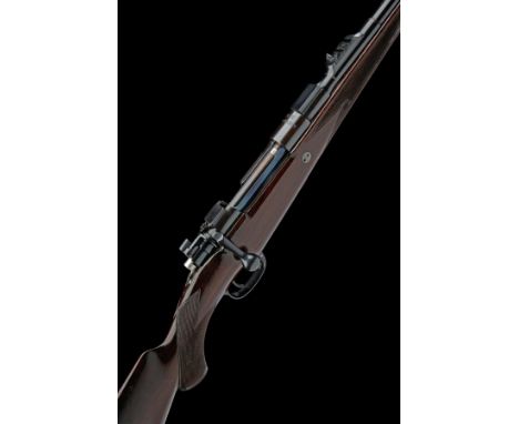 JOHN RIGBY & CO. A .350 RIGBY MAGNUM SINGLE SQUARE-BRIDGE BOLT-MAGAZINE SPORTING RIFLE, serial no. 5474 / 92597, for 1931, 24