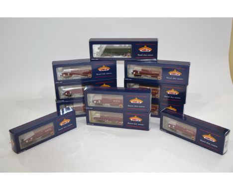 Bachmann OO Gauge Diesel Locomotive and EWS Goods Wagons, a boxed group comprises 32-028 Class 20 D1834 in BR green livery, 3