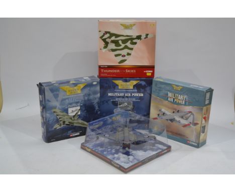 Corgi Aviation Archive Vulcan and Other Military Aircraft, five boxed limited edition examples 1:144 scale Avro Vulcan 48301 