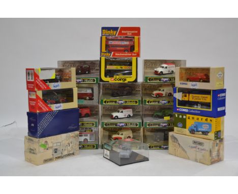 Modern Diecast Commercial Vehicles, a boxed collection of postwar and modern models including Corgi Classics (13), 469 Routem