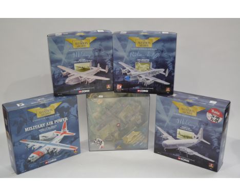 Corgi Aviation Archive 1:144 Scale Military and Civil Aircraft, military models comprising a cased and factory sealed 49501 B