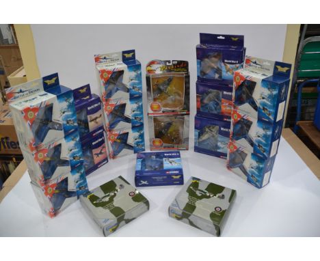 Corgi Aviation Archive and Gemini Aces 1:72 Scale  WWII Aircraft, a boxed collection comprising Corgi 60 year Battle of Brita