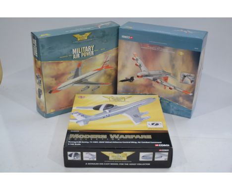 Corgi Aviation Archive 1:144 Scale Military Aircraft, three boxed limited edition examples comprising, Modern Warfare AA32913
