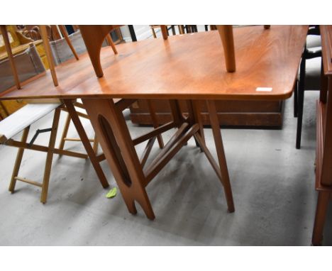 A vintage teak gateleg table