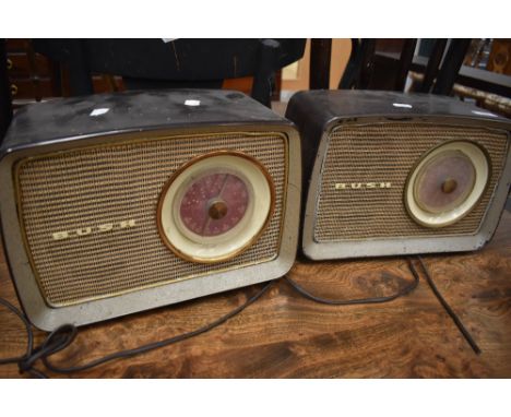 Two vintage bush radios