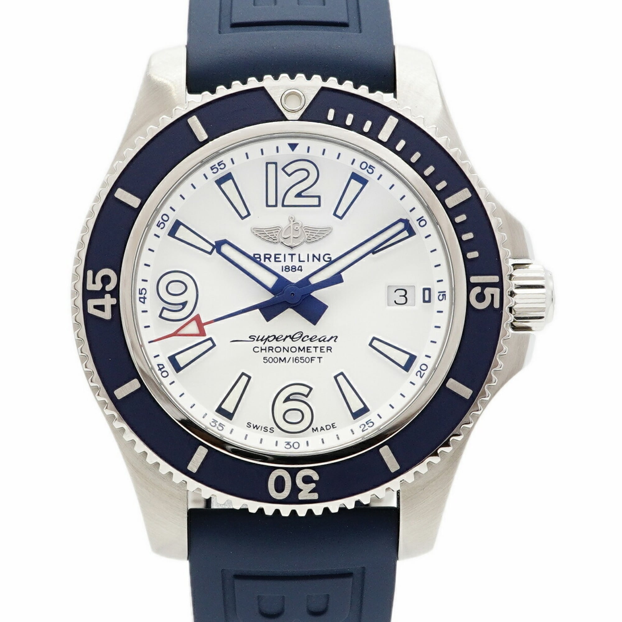 Breitling Superocean Automatic 42 A17366 White Dial Men\'s Watch