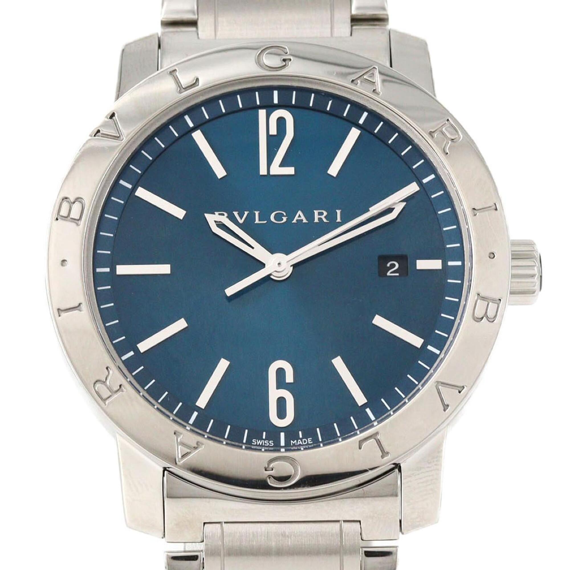 Bulgari Solo Tempo BB41S BB41C3SSD 102396 Stainless Steel Automatic Watch