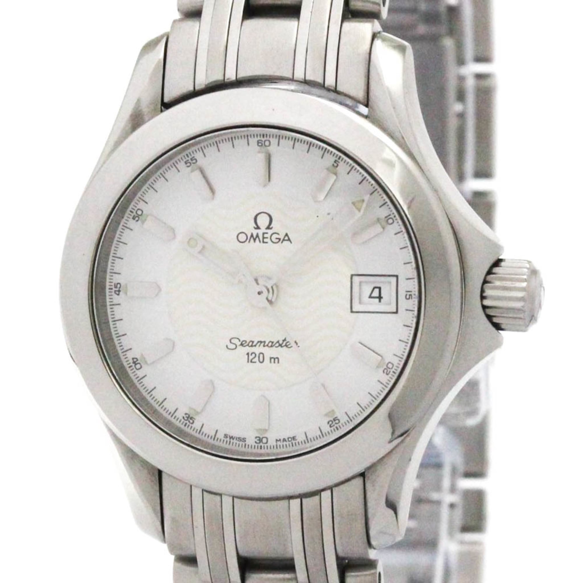 OMEGA Seamaster 120M Steel Quartz Ladies Watch 2581.21 Polished